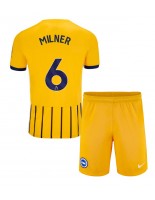 Brighton James Milner #6 Bortedraktsett Barn 2024-25 Korte ermer (+ bukser)